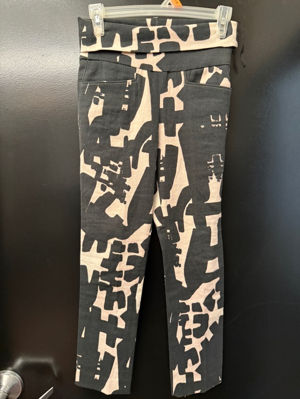 Isabel Marat black and white pants